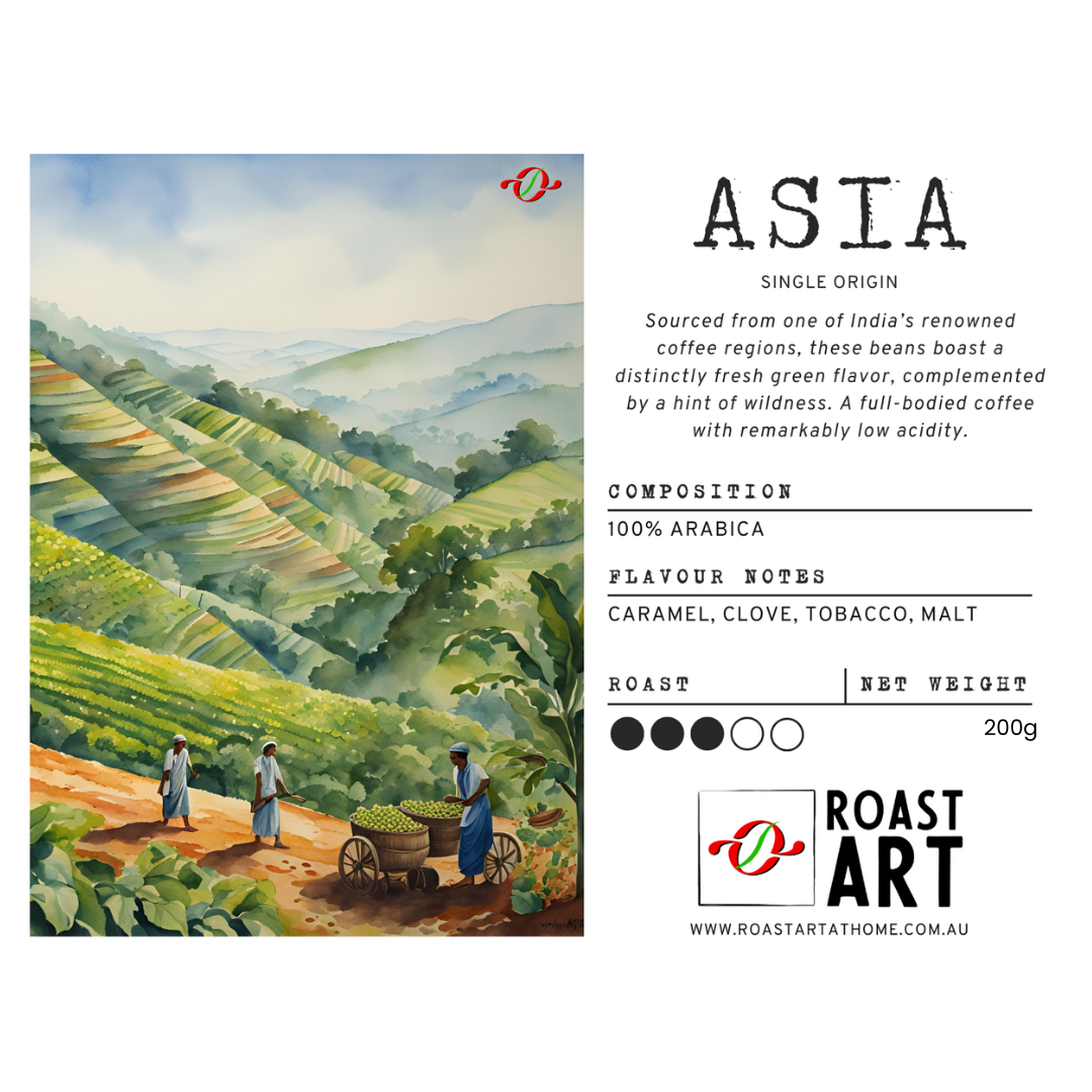 Asia coffee beans from RoastArt Coffee